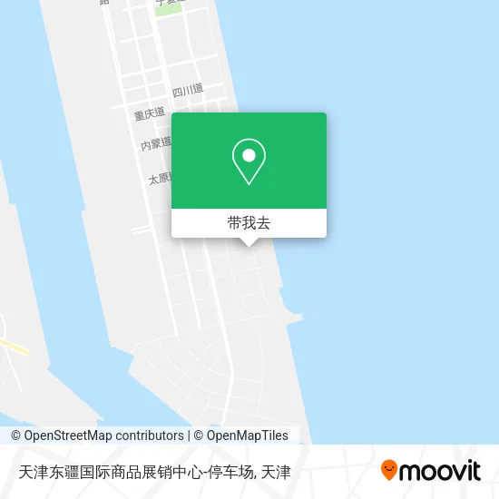 天津东疆国际商品展销中心-停车场地图