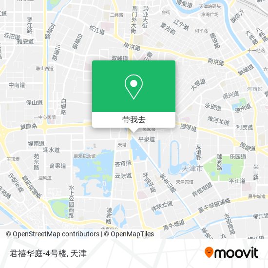 君禧华庭-4号楼地图