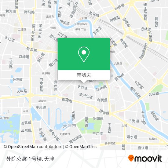 外院公寓-1号楼地图