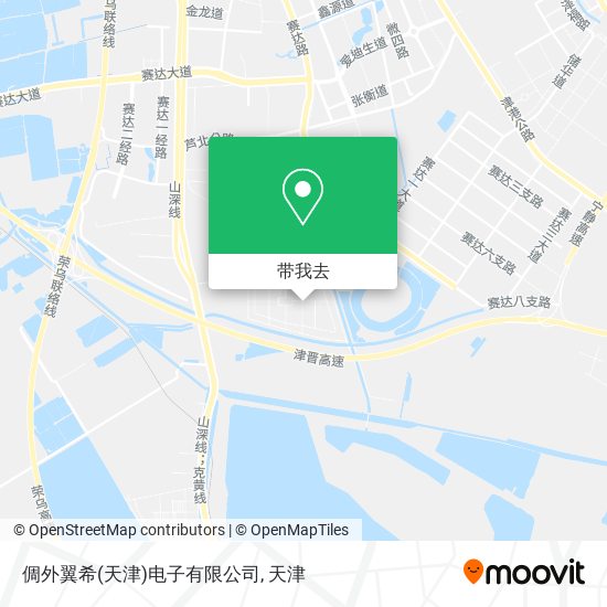 倜外翼希(天津)电子有限公司地图