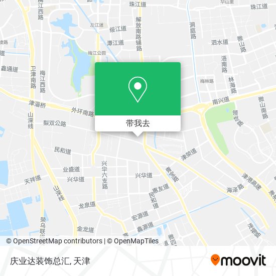 庆业达装饰总汇地图