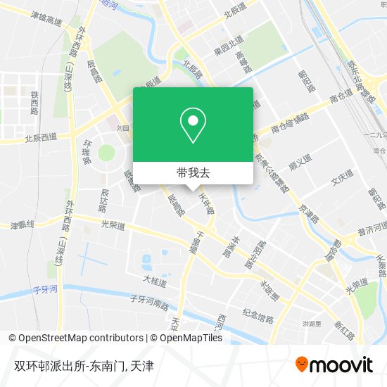 双环邨派出所-东南门地图