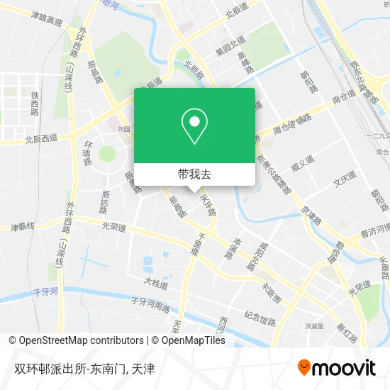 双环邨派出所-东南门地图