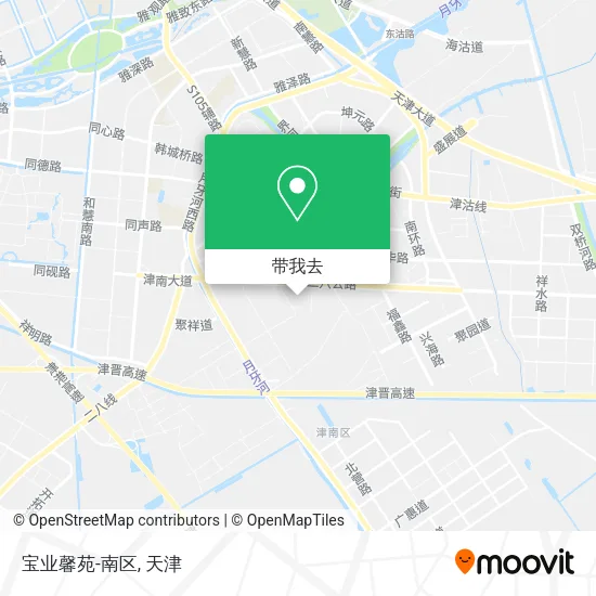 宝业馨苑-南区地图