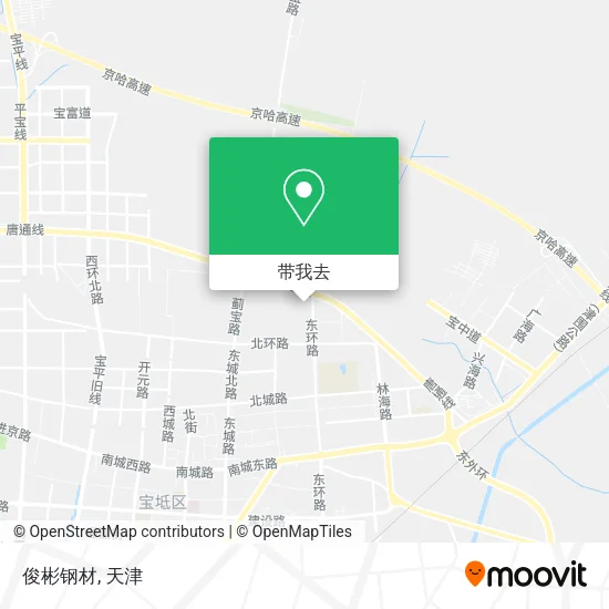 俊彬钢材地图