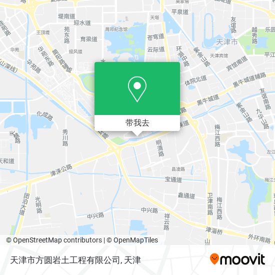 天津市方圆岩土工程有限公司地图