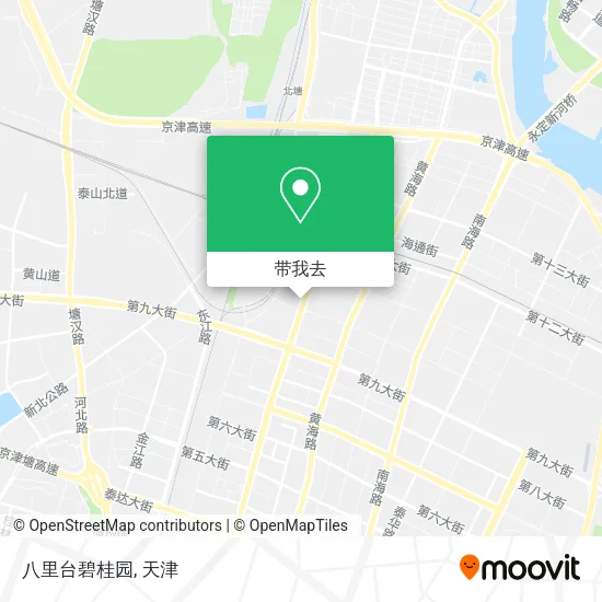 八里台碧桂园地图