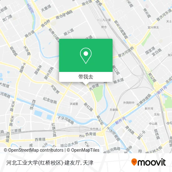 河北工业大学(红桥校区)-建友厅地图