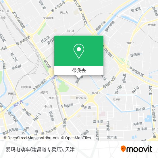 爱玛电动车(建昌道专卖店)地图