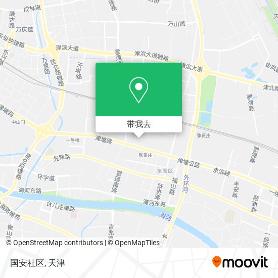 国安社区地图