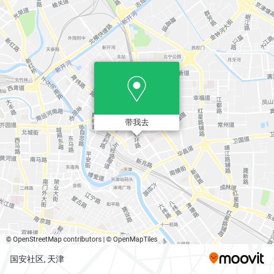 国安社区地图