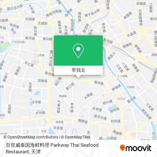 百世威泰国海鲜料理 Parkway Thai Seafood Restaurant地图