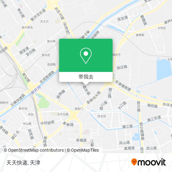 天天快递地图