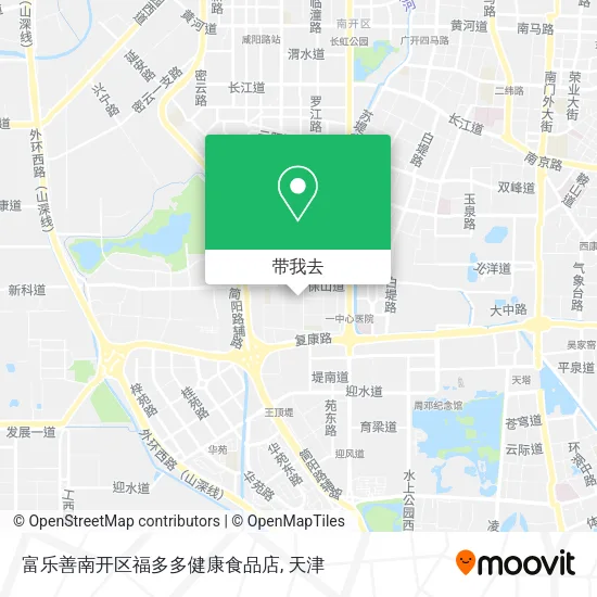富乐善南开区福多多健康食品店地图