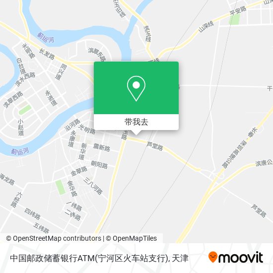 中国邮政储蓄银行ATM(宁河区火车站支行)地图