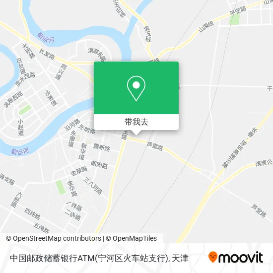 中国邮政储蓄银行ATM(宁河区火车站支行)地图