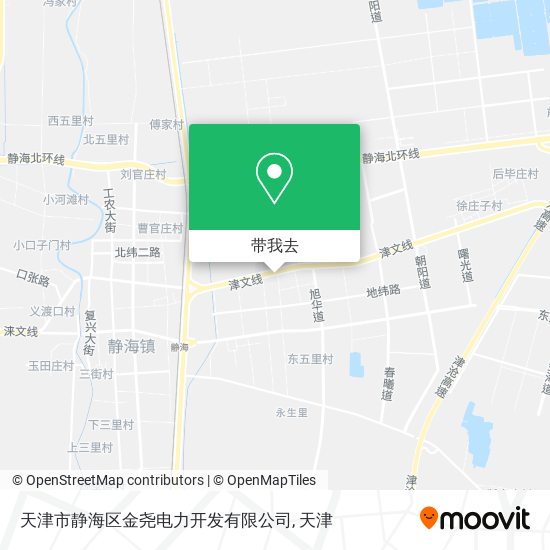 天津市静海区金尧电力开发有限公司地图