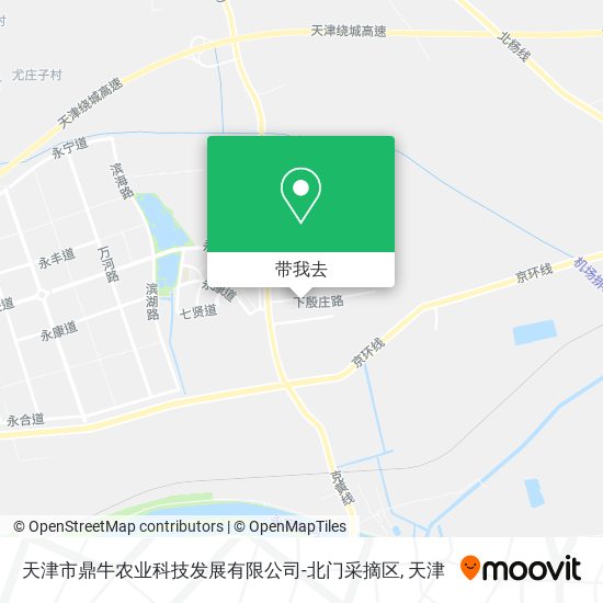 天津市鼎牛农业科技发展有限公司-北门采摘区地图