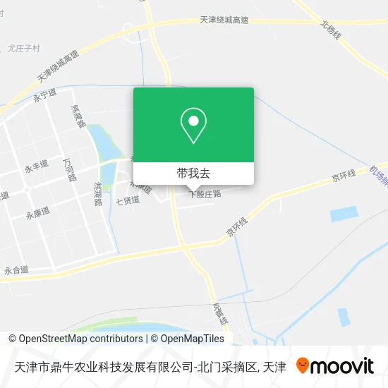 天津市鼎牛农业科技发展有限公司-北门采摘区地图