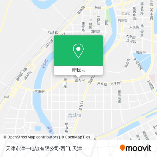 天津市津一电镀有限公司-西门地图