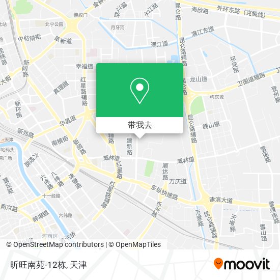 昕旺南苑-12栋地图