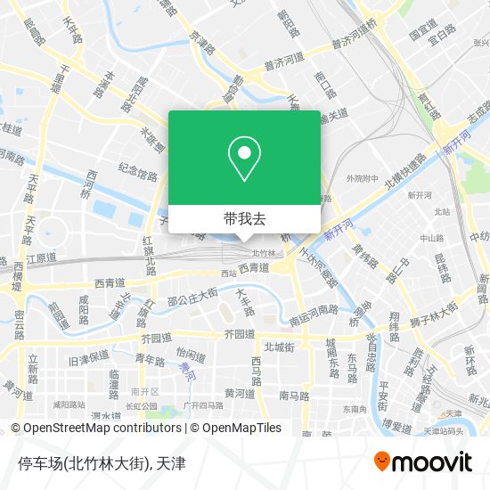 停车场(北竹林大街)地图