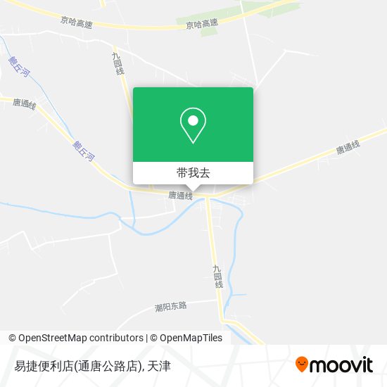 易捷便利店(通唐公路店)地图