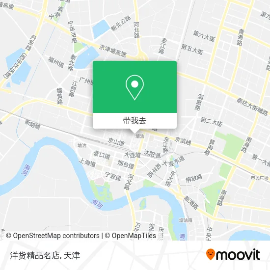洋货精品名店地图