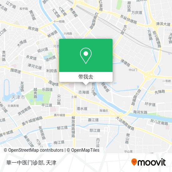 華一中医门诊部地图