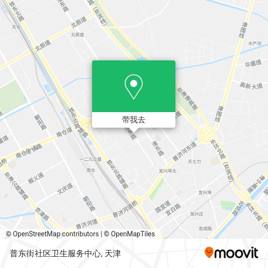 普东街社区卫生服务中心地图