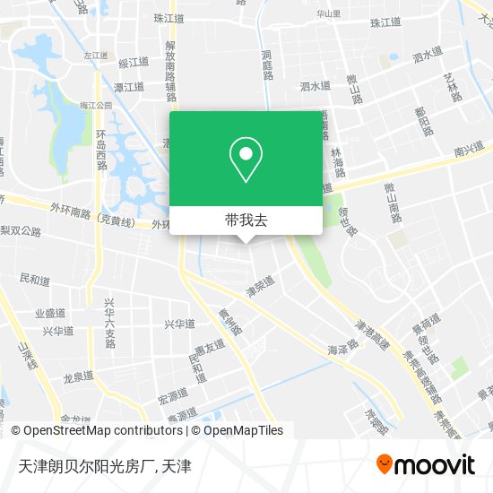 天津朗贝尔阳光房厂地图