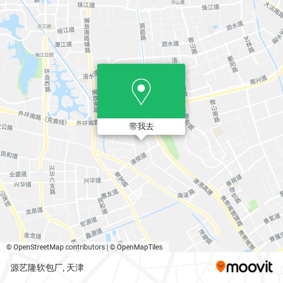 源艺隆软包厂地图