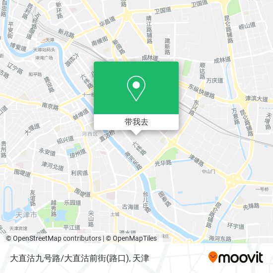 大直沽九号路/大直沽前街(路口)地图