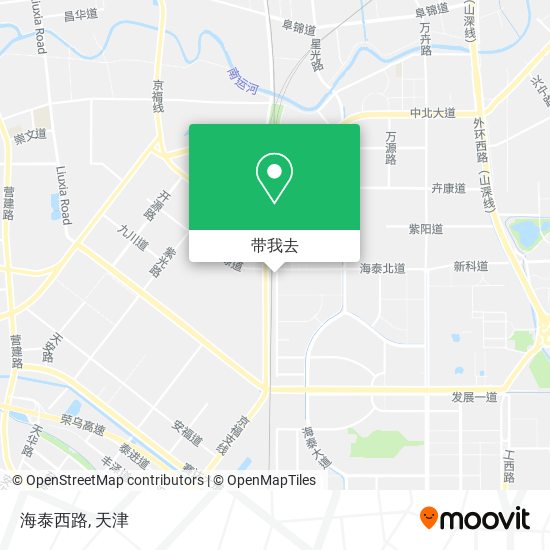 海泰西路地图