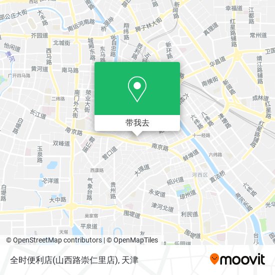 全时便利店(山西路崇仁里店)地图