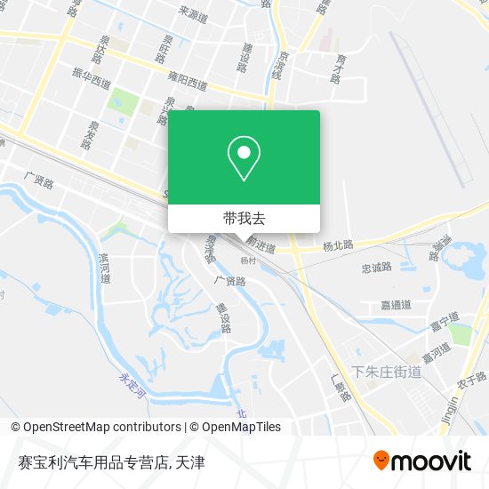 赛宝利汽车用品专营店地图