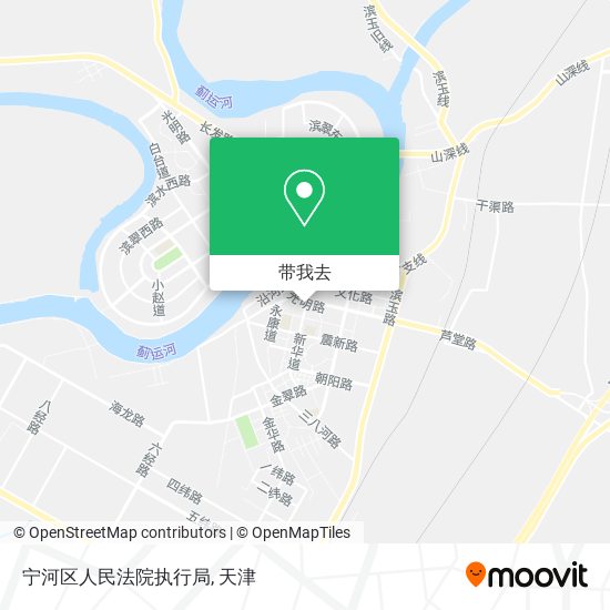 宁河区人民法院执行局地图