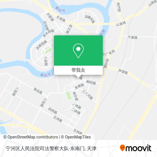宁河区人民法院司法警察大队-东南门地图