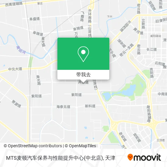 MTS麦顿汽车保养与性能提升中心(中北店)地图