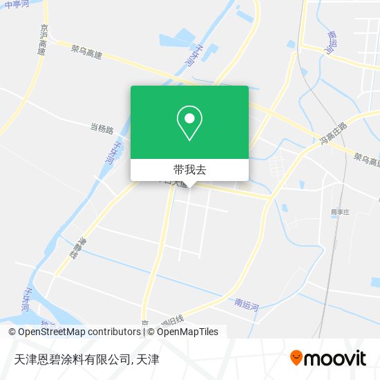 天津恩碧涂料有限公司地图