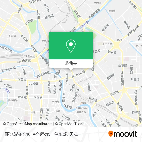 丽水湖铂金KTV会所-地上停车场地图