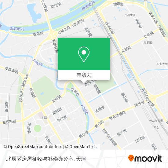 北辰区房屋征收与补偿办公室地图