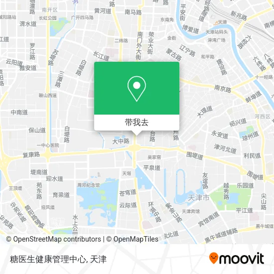 糖医生健康管理中心地图