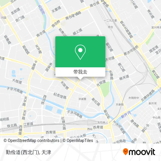 勤俭道(西北门)地图