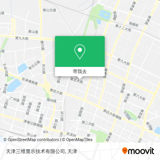 天津三维显示技术有限公司地图
