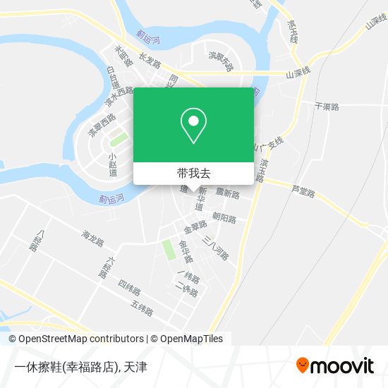 一休擦鞋(幸福路店)地图