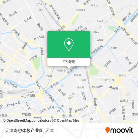 天津奇想体教产业园地图