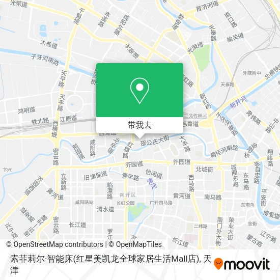 索菲莉尔·智能床(红星美凯龙全球家居生活Mall店)地图