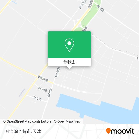 月湾综合超市地图