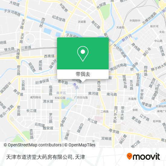 天津市道济堂大药房有限公司地图